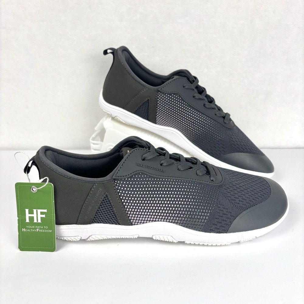 Hike Footwear HF Stride Barefoot Shoes Gray Mens 10-10.5 Womens 12-12.5 NEW